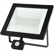 Προβολέας LED 100W 230V 11000lm 120° IP65 4100K Λευκό Φως με Ανιχνευτή Κίνησης 3-390100011